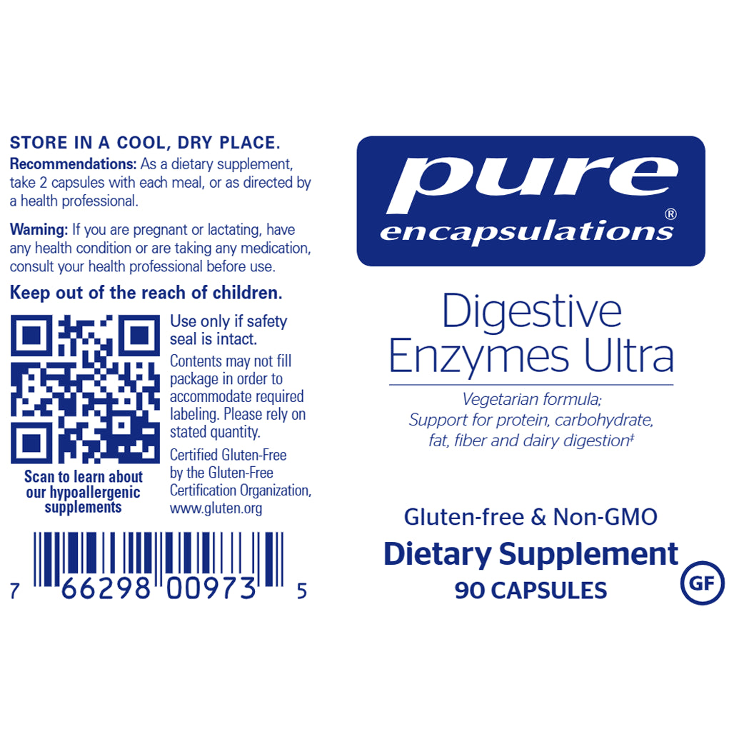 Digestive Enzymes Ultra Pure Encapsulations