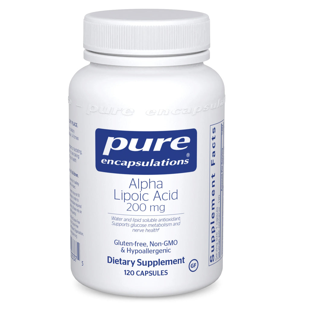 Alpha Lipoic Acid 200mg Pure Encapsulations