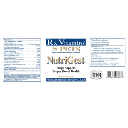Nutrigest for Dogs and Cats Rx Vitamins for Pets