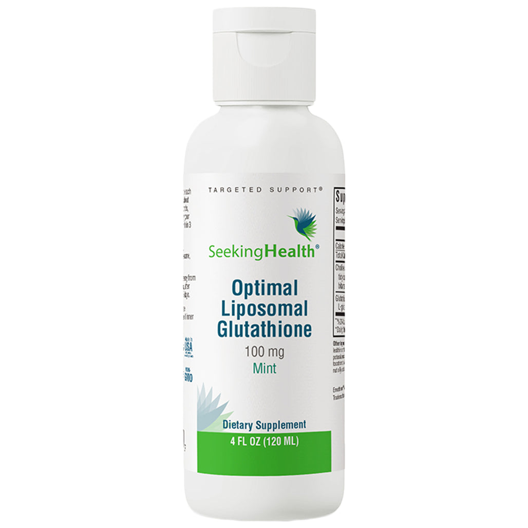 Optimal Liposomal Glutathione Original Mint Seeking Health