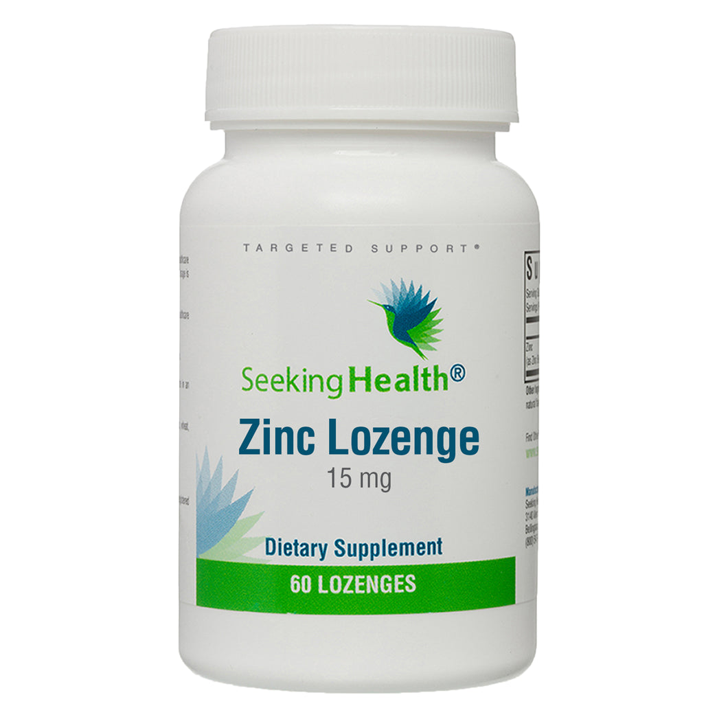 Zinc Lozenge Seeking Health