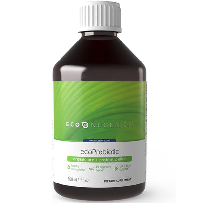 ecoProbiotic by EcoNugenics - 17 Fl OZ  - Enhances a Healthy Microbiome