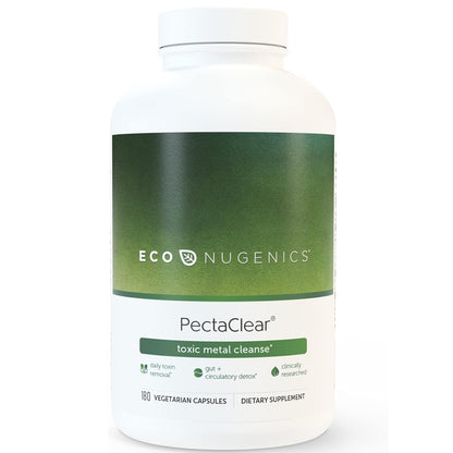 EcoNugenics  PectaClear Supplement - 180 Vegetarian Capsules