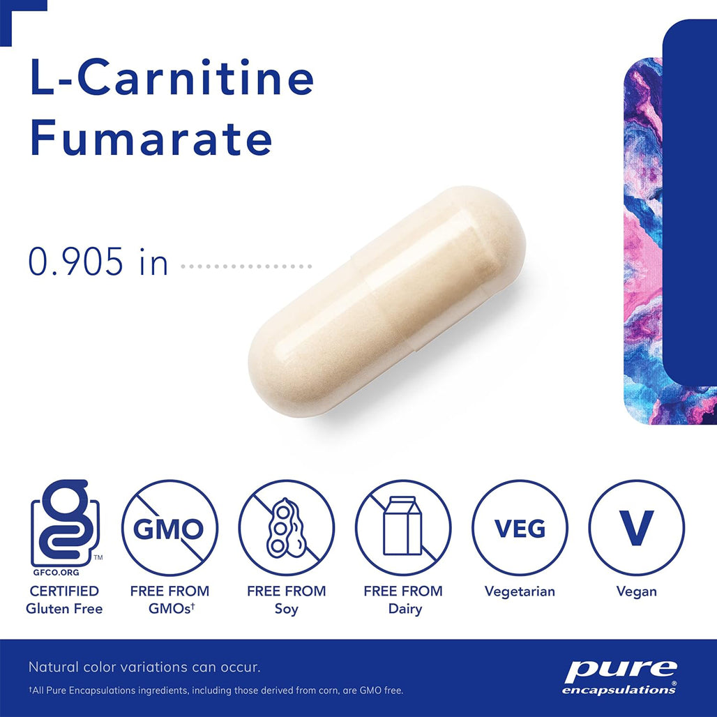 L-Carnitine fumarate Pure Encapsulations