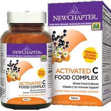 New Chapter Activated C Food Complex - Supports immune health and adrenal glands