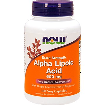 Alpha Lipoic Acid 600 mg NOW