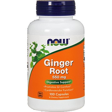 Ginger Root 550 mg NOW