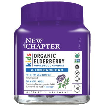 New Chapter Kids Organic Elderberry Gummies - Perfect immune system booster