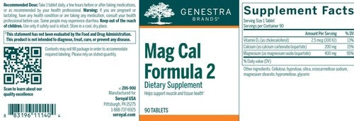 Mag Cal Formula 2 Genestra