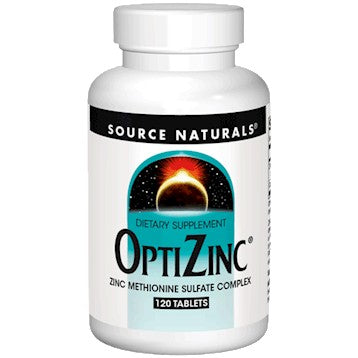 OptiZinc Zinc Methionine Source Naturals