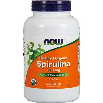 Spirulina 500 mg 500 tabs NOW