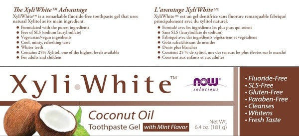 XyliWhite Coconut Oil Toothpaste NOW