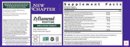 Benefits of Zyflamend Nighttime  - 60 Veg Caps| New Chapter | supports deep sleep